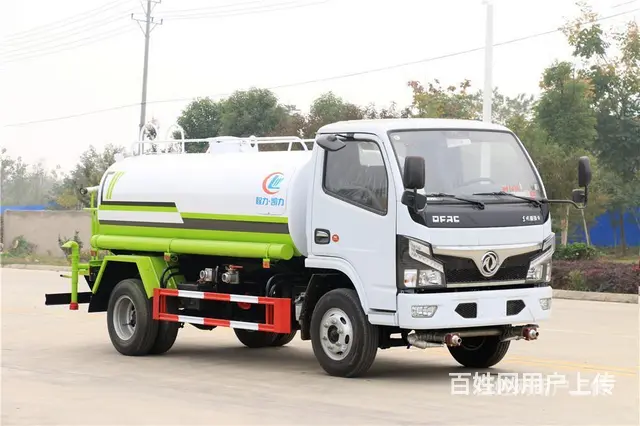 小型东风福瑞卡 5方洒水车抑尘车 免购置税包上牌 - 图片 2