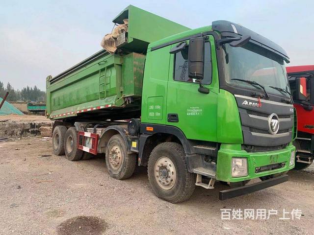 急卖2020年国六排放5.6米欧曼前四后八自卸车的图片