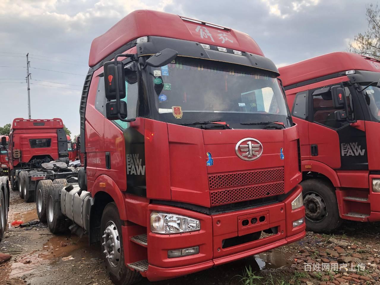 一汽解放j6p牵引车 国四 可提档可按揭首付8万