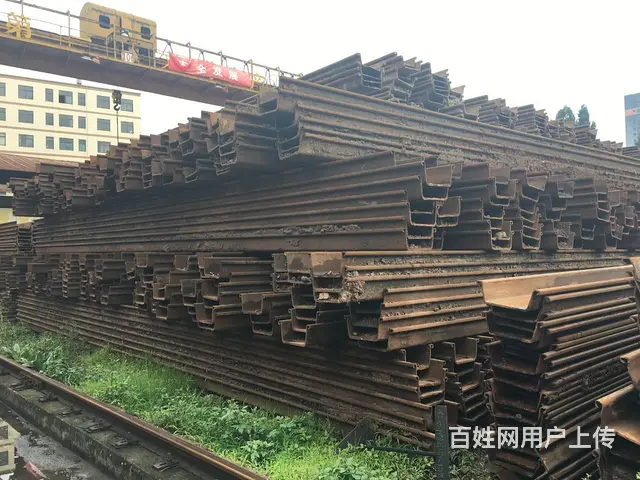 成都钢板桩租赁拉森钢板桩租赁6米9米12米 - 图片 1