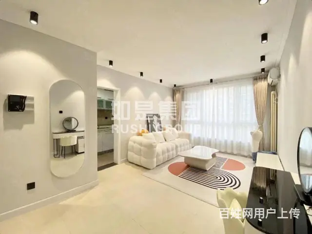 中骏世界城旁 奶油风精装修 拎包入住 - 图片 2