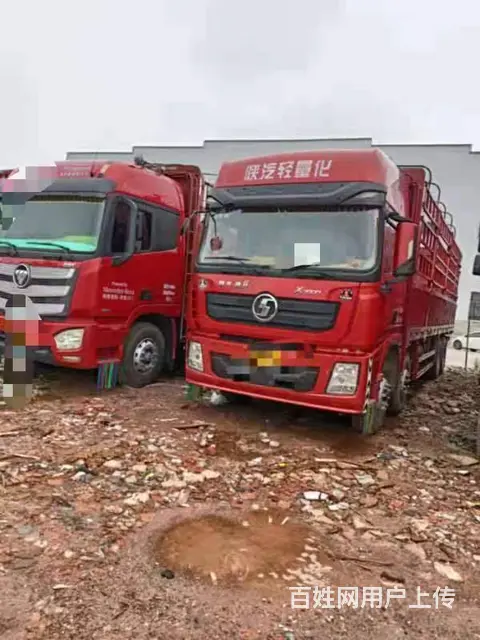陕汽德龙前四后八高栏车336马力16年3月 - 图片 2