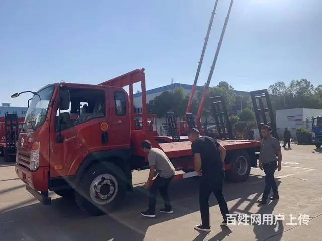 可分期大运单桥轴承4400平板车拖15吨重载型挖机 - 图片 4