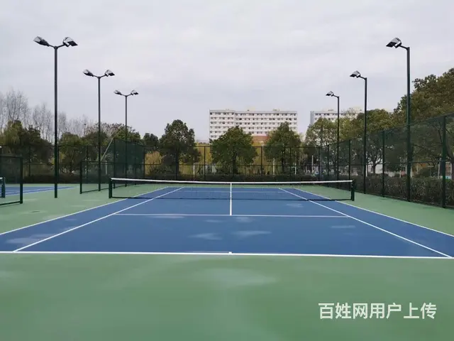 球场建设。球场硅PU，丙烯酸，人造草坪，拼装地板 - 图片 5