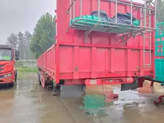 13米标车侧翻