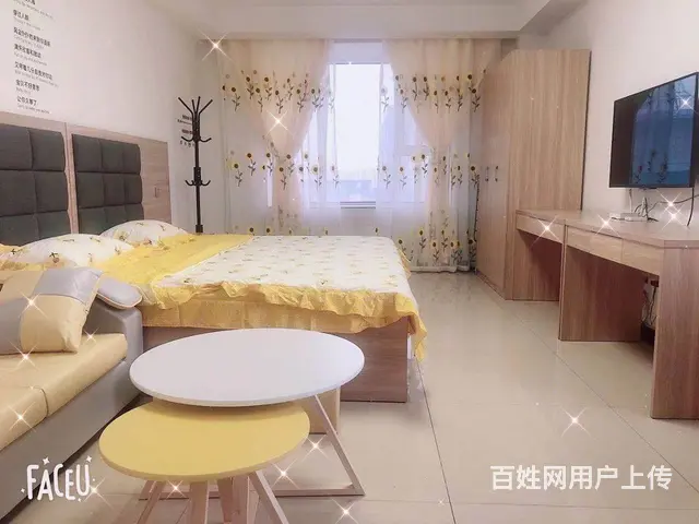 华美白领公寓40多平精装房出租，市中心，紧邻学校 - 图片 3