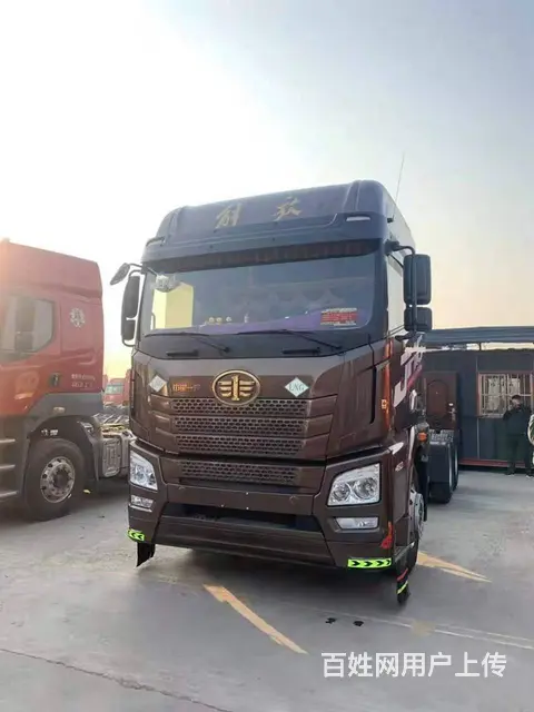 精品燃气出售二手解放牵引车  国五460马力双驱轻 - 图片 1