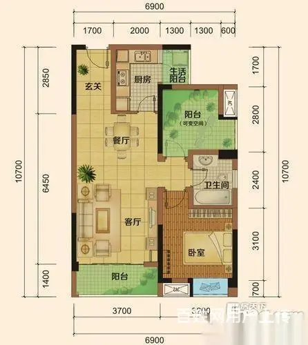 小区环境舒适3室2厅2卫,时尚装修，婚房优选 - 图片 12