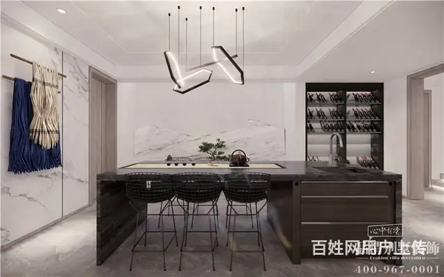 别墅案例 l900平常州白金翰宫现代化风格 - 图片 11