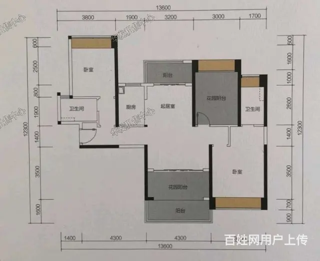 出租南屏高性价比高品质住宅111平精装修3房 南北通透双阳台 - 图片 11