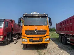出售18年二手德龙5.8米自卸车350马力后八轮