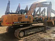 绥化出售18年三一215-9二手挖掘机手续齐全