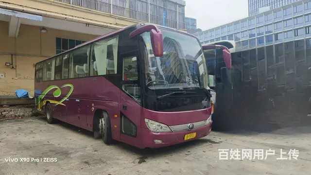 粤牌国四47座气囊中门宇通6119旅游车 - 图片 3