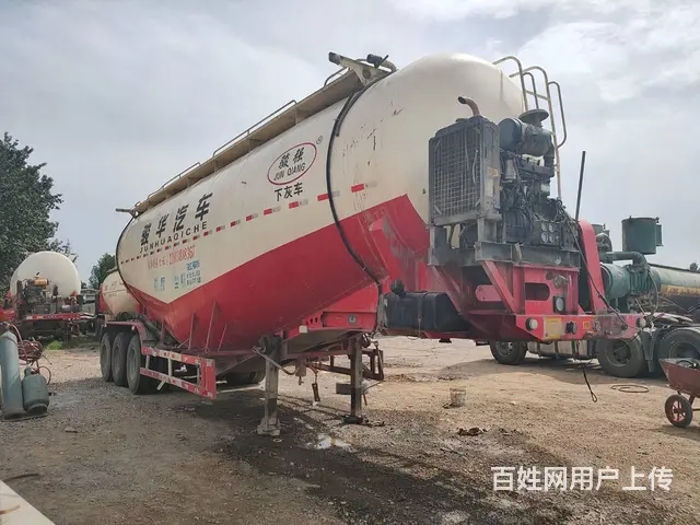 石家庄植物园二手罐车2台18年55方单仓俊华罐车 - 图片 1