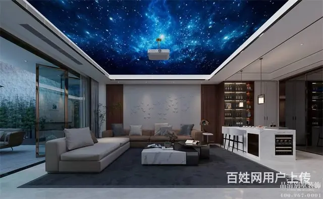 新中式风格800平米常州自建别墅装修案例 - 图片 8