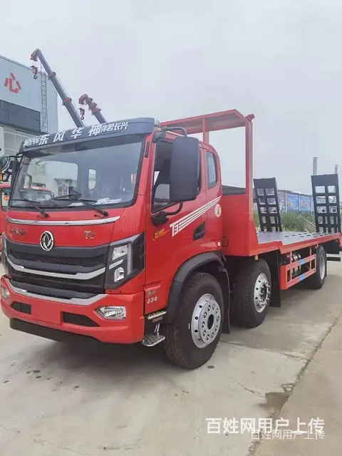东风华神小三轴挖机平板车 拖板车 限时秒杀价 - 图片 12