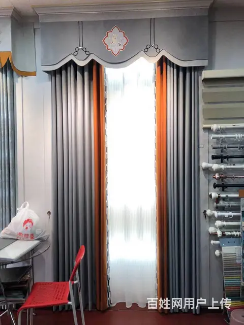 专业精工定制:酒店窗帘，办公楼窗帘，工程窗帘 - 图片 1