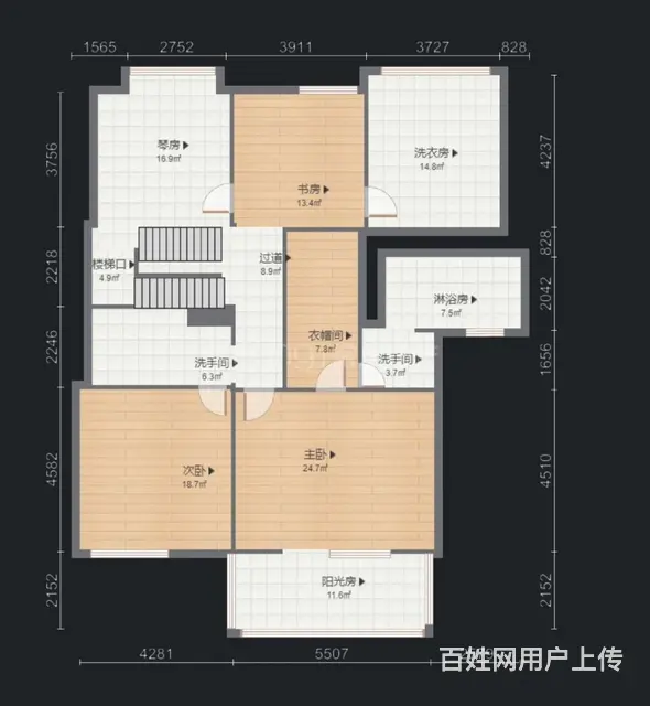 恐龙园香树湾龙城福第《独栋别墅》600万豪华装修私 - 图片 12
