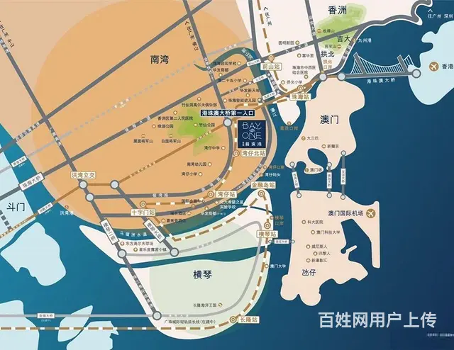 十字门 港珠澳大桥旁 双瑞藏珑湾 河对面 澳门海景 - 图片 12