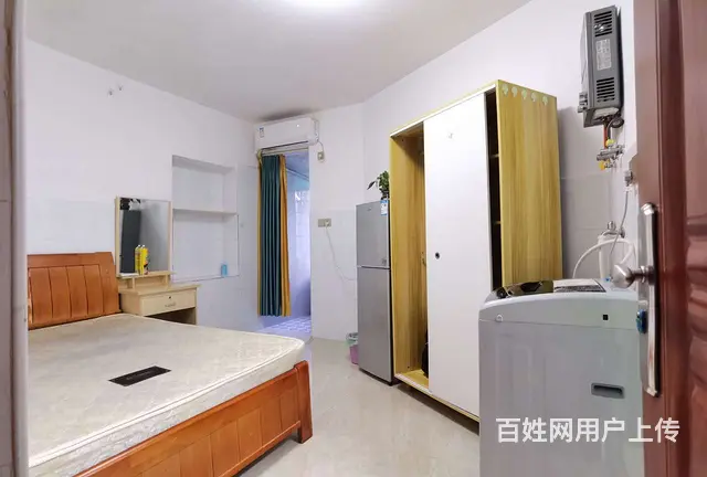 拱北关口岭景小区精装公寓出租，楼梯3楼，租价1350。近关口 - 图片 1