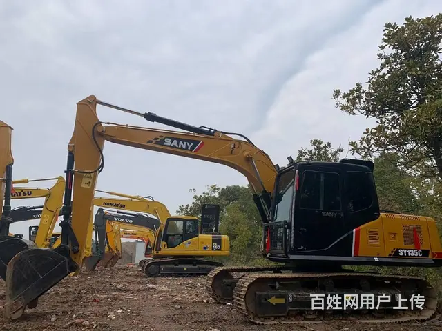 全新试驾车三一135二手挖掘机手续齐全有质保包邮 - 图片 1