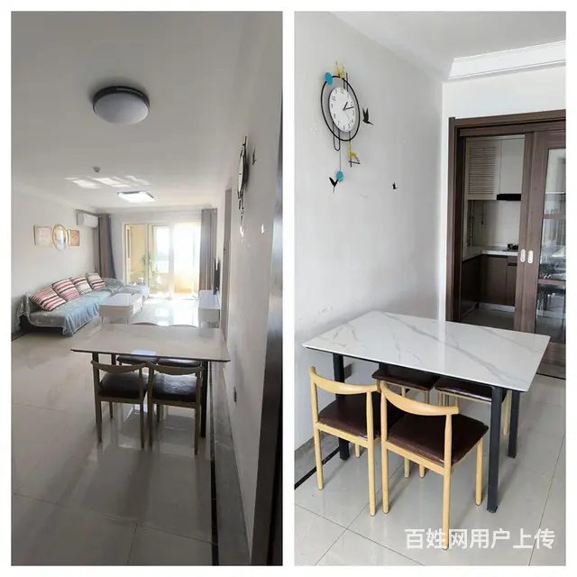中海城精装三室两厅出租， - 图片 2