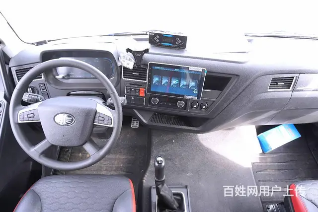 出售低价解放J6G 6.8米 肉钩国6冷藏车 包牌 - 图片 4