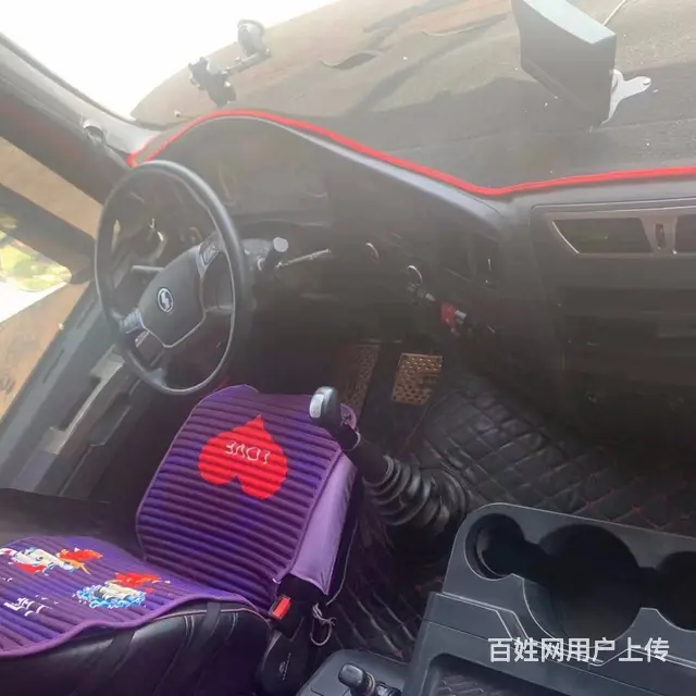 出售个人二手德龙9.6米平板载货车 前四后八 国五 - 图片 5