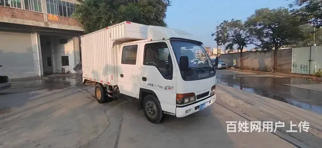 13年五十铃双排2米7车厢后双轮，广州一手车 - 图片 1