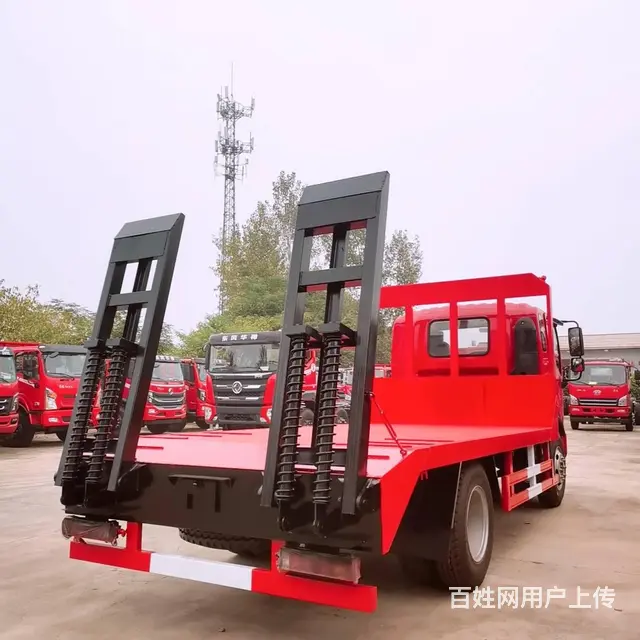陕汽轩德X9单桥平板运输车厂家活动补贴中 - 图片 6