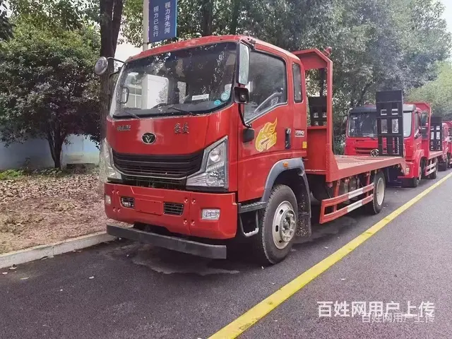 国六重汽蓝牌平板车 厂家地址 - 图片 7
