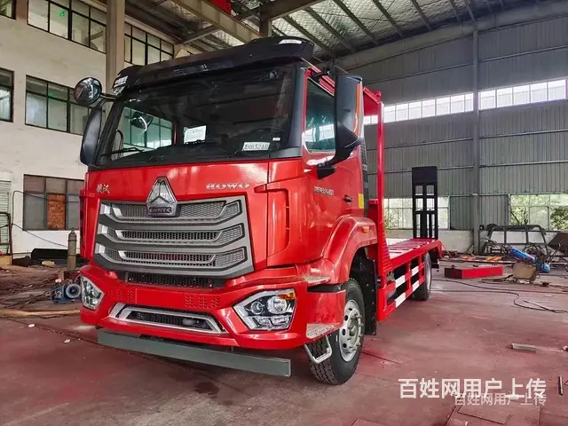 平顶山国六重汽豪沃挖机拖车13吨挖机平板拖车多少钱一辆 - 图片 7
