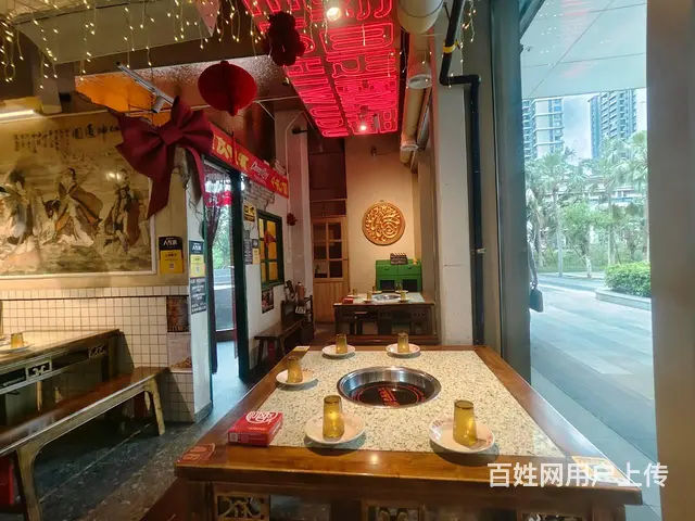 （51旺铺推荐）国兴大道雅乐里连锁品牌火锅餐饮店380平转让 - 图片 2