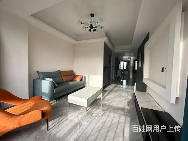 河东凤凰郡电梯精装房出租，8楼100平两室通厅，家具家电齐全 - 图片 2