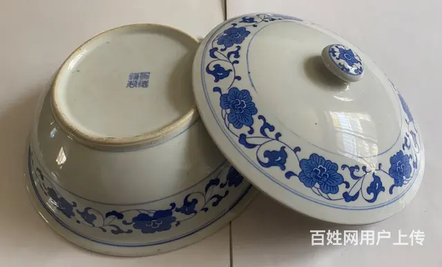 七、八十年代景德镇生产的全套青花瓷餐具 - 图片 5