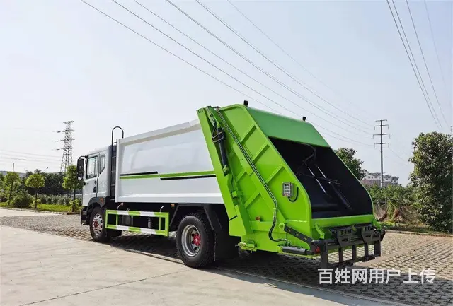 东风多利卡12方压缩垃圾车价格 D9后装压缩垃圾车 - 图片 3