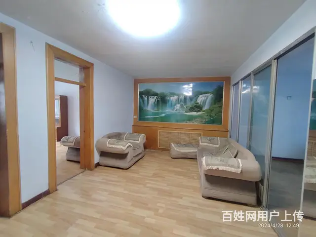 渤大附中洛阳路龙江北里2楼二楼98平南北3室简装低首付 - 图片 1