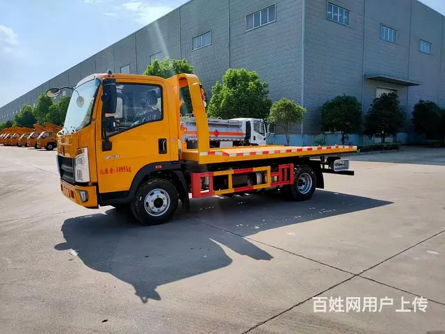 二手救援车 清障车厂家 蓝牌一拖二高速救援车价格 - 图片 3