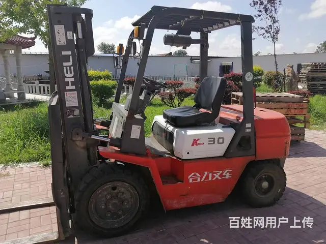 电子秤叉车液压地牛纸筒搬运车柴油叉车大前移堆高车 - 图片 5
