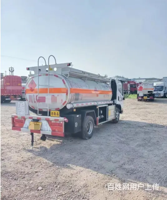二手解放5吨油罐车加油车2021年上牌特价处理 - 图片 3
