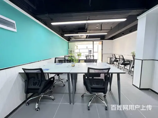 芙蓉广场共享办公，10人靠窗户型！免水电物业网络费用 - 图片 2
