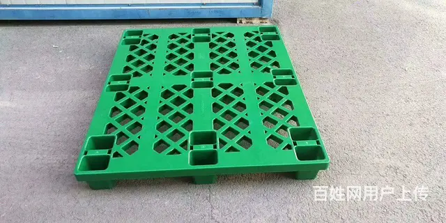 物流塑料地拍子塑料托盘防潮垫板九角网格托盘注塑栈板 - 图片 2