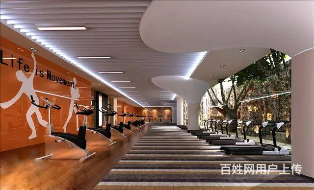 淄博张店及周边健身房设计 - 图片 1