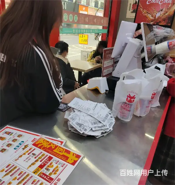 （诚速）转东街学校南门临街连锁汉堡店 带所有设备技术接手营业 - 图片 2