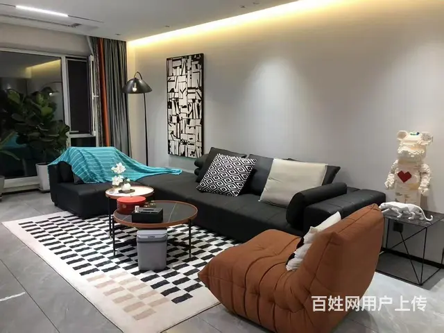 包物业费，宏运二期。k区，二楼。98平，两室通厅，家具家电齐 - 图片 8