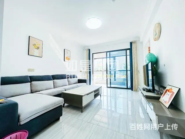 保利城一期 自住白色系列现代风精装修三房家电齐全仅租2100 - 图片 1