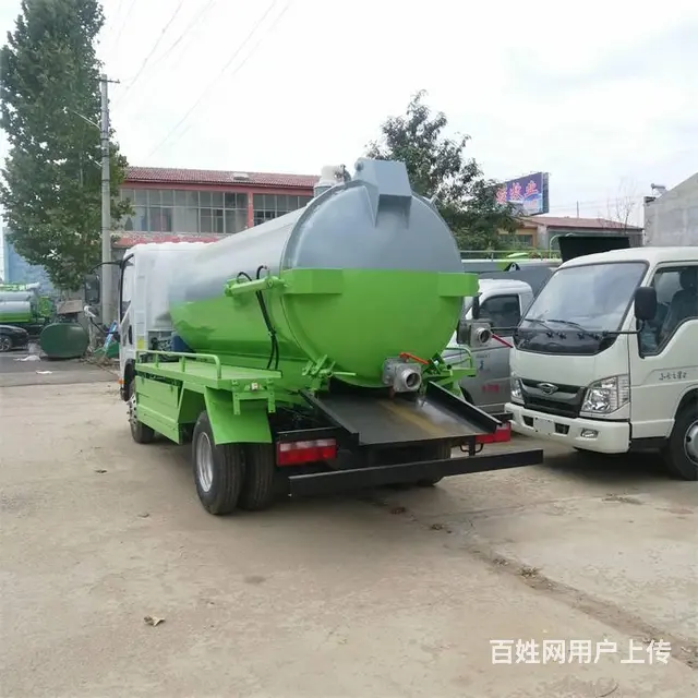 养殖场环卫抽粪车 物业下水道真空清洗抽污车厂家 - 图片 2