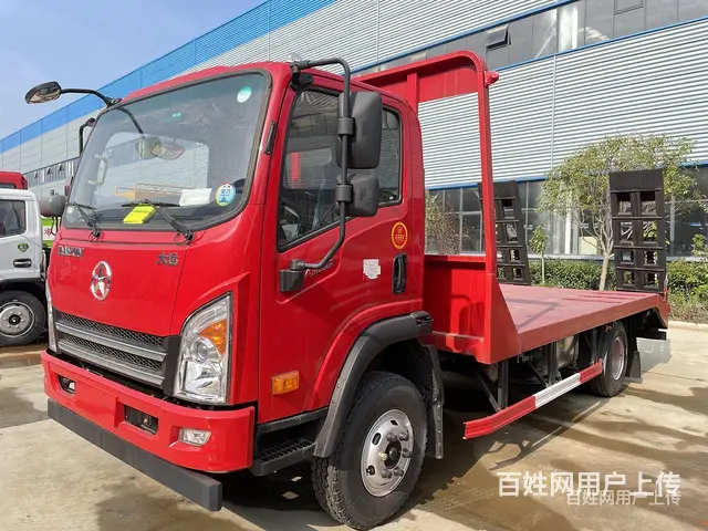 蓝牌拉75挖机拖板车挖机平板车 批发价 - 图片 2