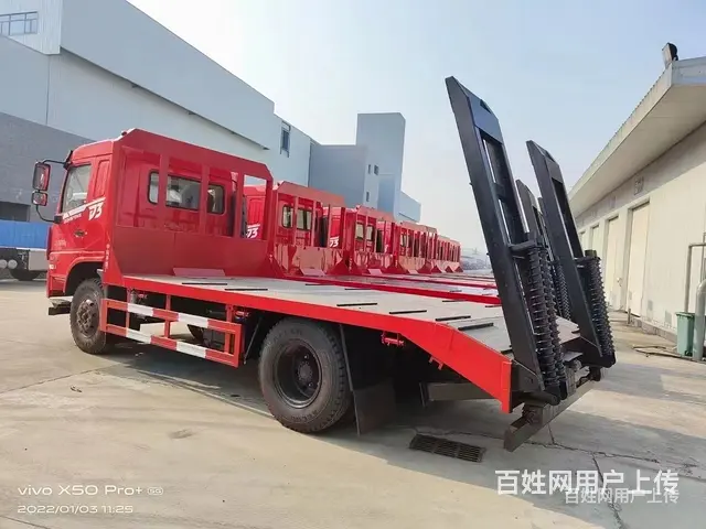 东风国六单桥挖机平板车 全部底价处理 - 图片 3