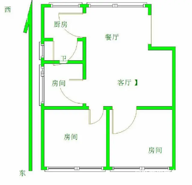 市东风巷精装修3房2厅，送柴火间75万 - 图片 10